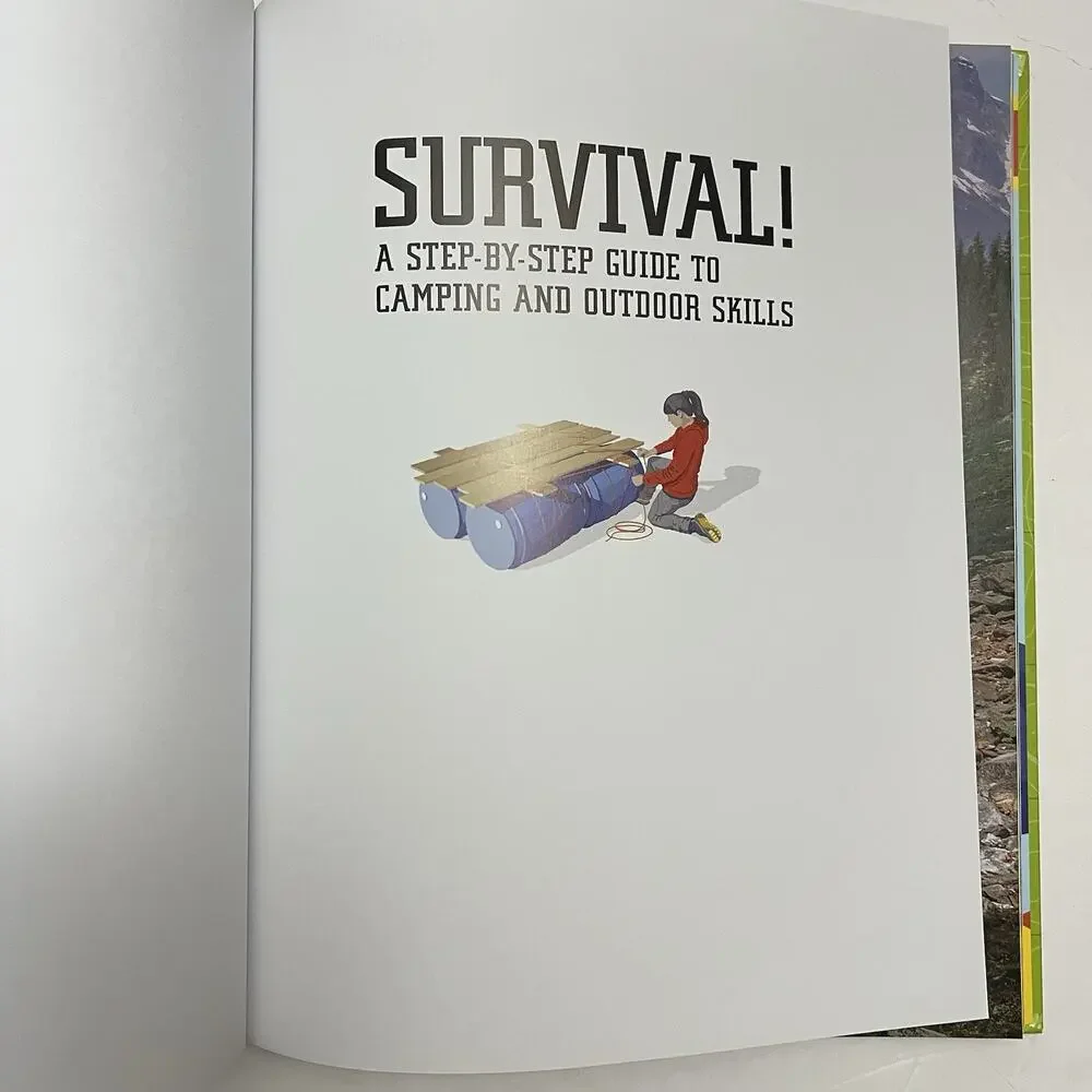 Survival A Step By Step Guide To Camping And Outdoor Skills Paperback DK Publish